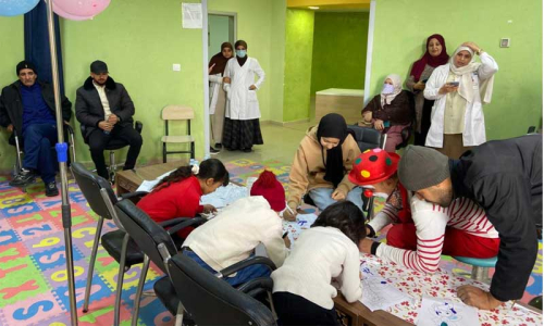 تنظيم حفل ترفيهي لفائدة الأطفال بمركز مكافحة السرطان بالأغواط - 15 فيفري 2026